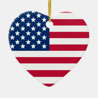 Prydnad för Aamerican hjärtajul Julgransprydnad Keramik