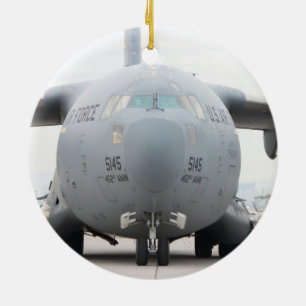 Prydnad för C-17 Globemaster Julgransprydnad Keramik