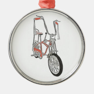 Prydnad för cykel för cykel för julgransprydnad metall