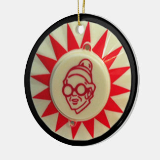 Prydnad för fantastisk Pinball för kapten riklig Julgransprydnad Keramik