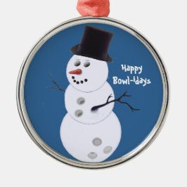 Prydnad för gåvor för bowlingkastarejul julgransprydnad keramik