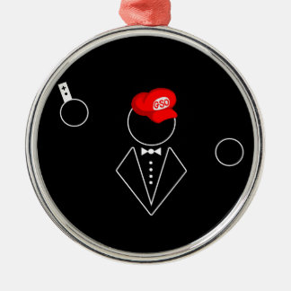 Prydnad för GSO-metalljul Julgransprydnad Metall