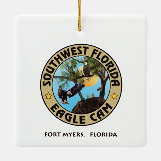 Prydnad för H&O-logotyphelgdag Julgransprydnad Keramik (Baksida)