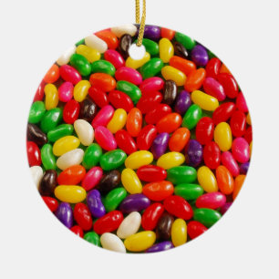 Prydnad för Jellybeangodisjul Julgransprydnad Keramik