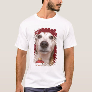 Prydnad för jul för jackRussell Terrier hålland T-shirt