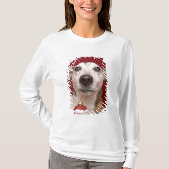 Prydnad för jul för jackRussell Terrier hållande Tröja (Framsida)