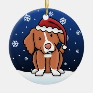 Prydnad för jul för Kawaii tecknadToller Julgransprydnad Keramik