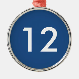 Prydnad för jul för Seattle fotbollfläkt 12 Julgransprydnad Metall