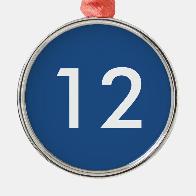 Prydnad för jul för Seattle fotbollfläkt 12 Julgransprydnad Metall (Framsidan)