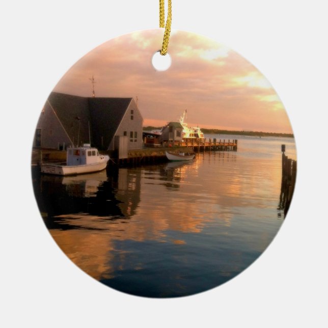 Prydnad för jul för skogenhålhamn julgransprydnad keramik (Framsidan)