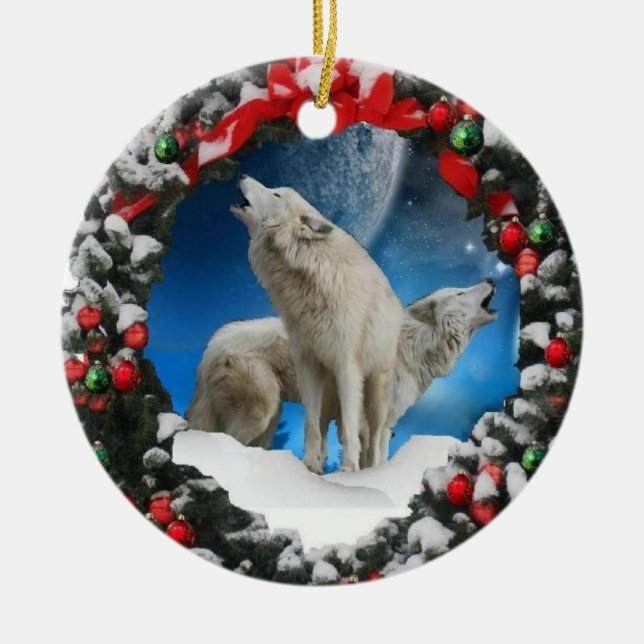 Prydnad för julsångareträd julgransprydnad keramik (Framsidan)