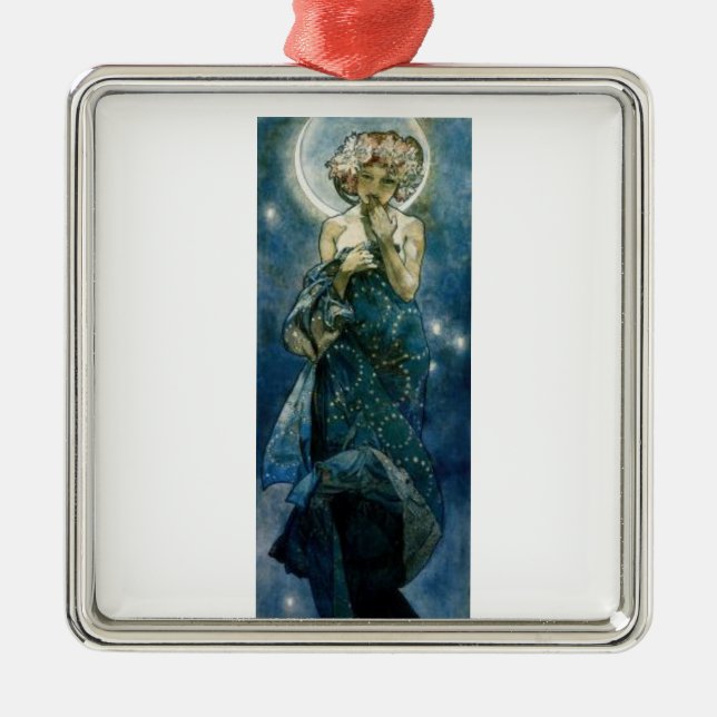 "Prydnad för månen" Julgransprydnad Metall (Framsidan)