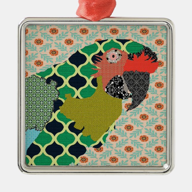 Prydnad för MollyMacawgod jul Julgransprydnad Metall (Framsidan)