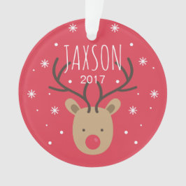 Prydnad för personligrenjul