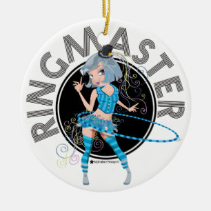 Prydnad för Ringmaster (silver) Julgransprydnad Keramik
