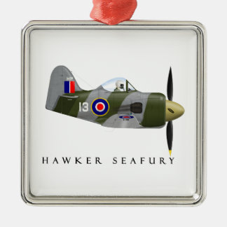 Prydnad för Seafury tävling 13 Julgransprydnad Metall