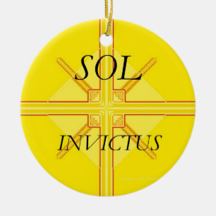 Prydnad för solenoid Invictus Julgransprydnad Keramik