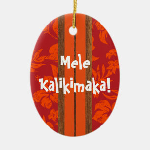 Prydnad för surfingbräda för julgransprydnad keramik