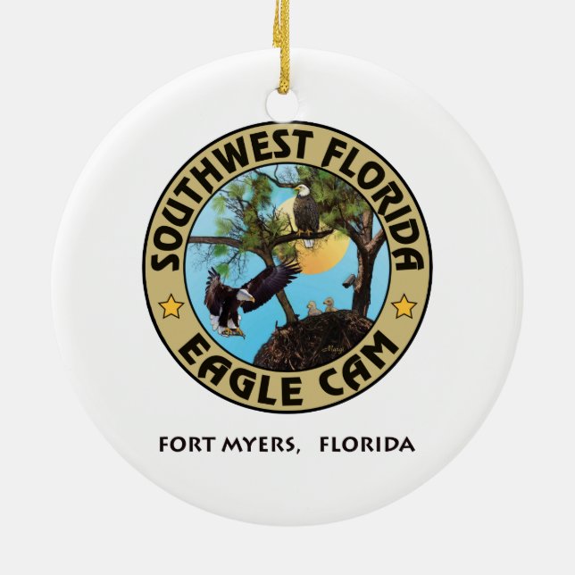 Prydnad för SWFEC H&O Julgransprydnad Keramik (Baksidan)