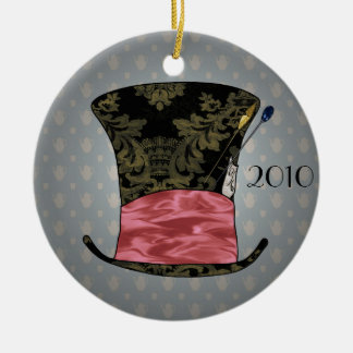 Prydnad "för tokig Victorian" Julgransprydnad Keramik