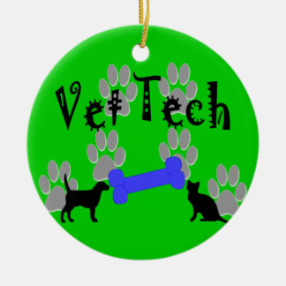 Prydnad för VetTechjul Julgransprydnad Keramik