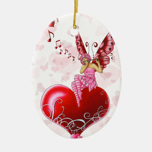 Prydnad Julgransprydnad Keramik (Framsidan)