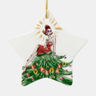 Prydnad Julgransprydnad Keramik