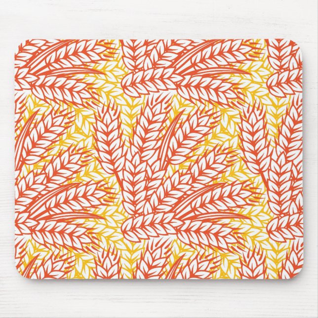 Prydnad med veteöron musmatta (Framsidan)