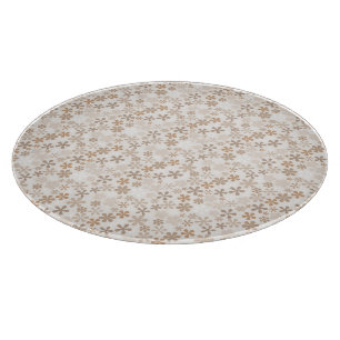 Prydnadblommor Beige Blommig Estetik Ditsy Tan
