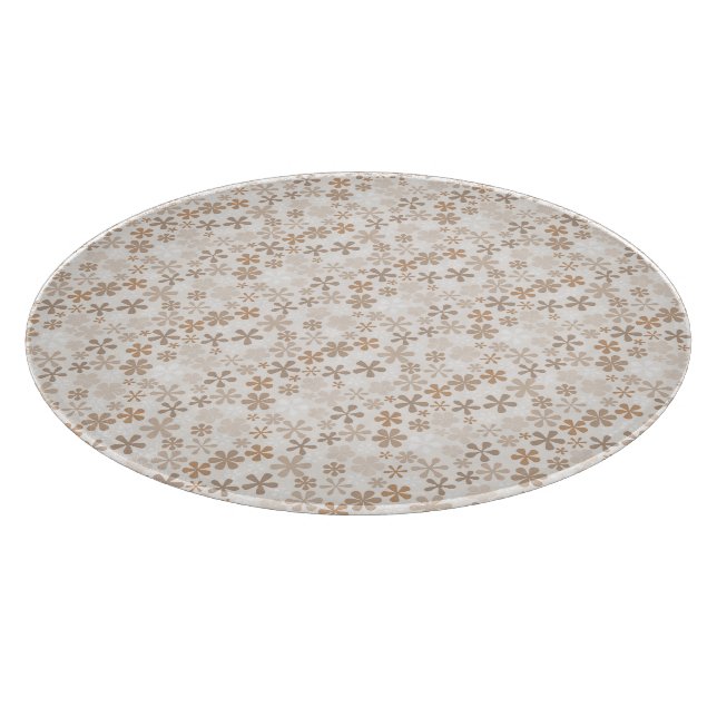 Prydnadblommor Beige Blommig Estetik Ditsy Tan (Hörn)