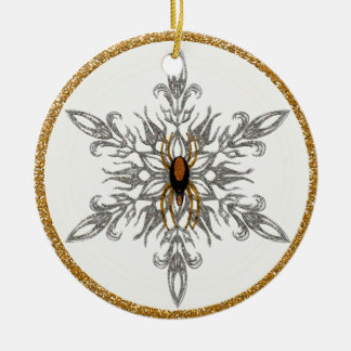 Prydnaden för julspindellegend julgransprydnad keramik