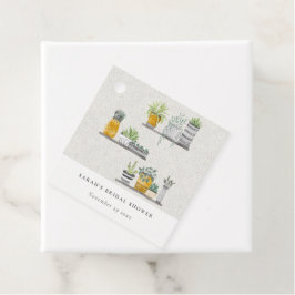 Prydnads Krukväxt Löv Botanisk Bröllopsfest Gåvor Etiketter