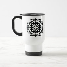 Prydnadsblommig design