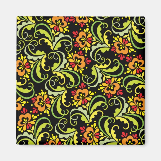 prydnadsblommor magnet (Framsidan)