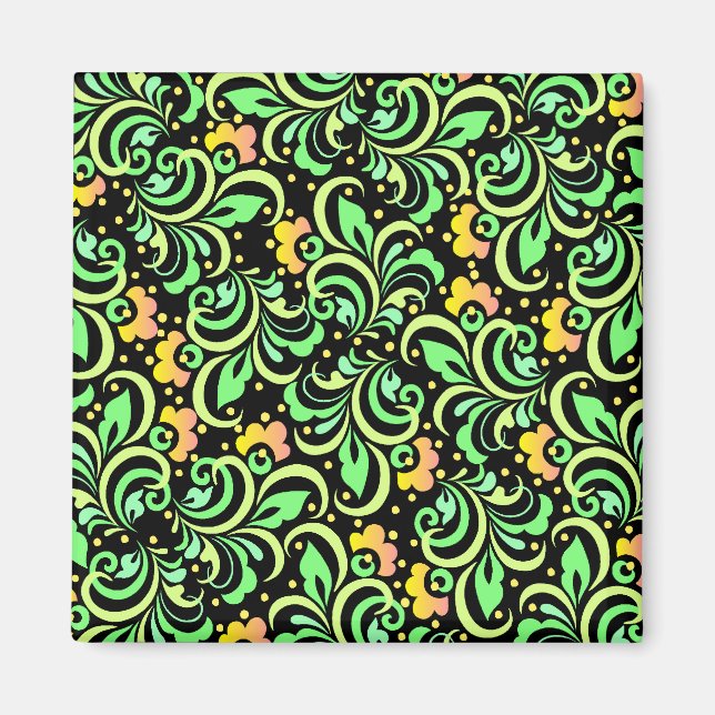 prydnadsblommor magnet (Framsidan)