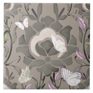 Prydnadsblommor, turkiska plattor, zigenare kakelplatta