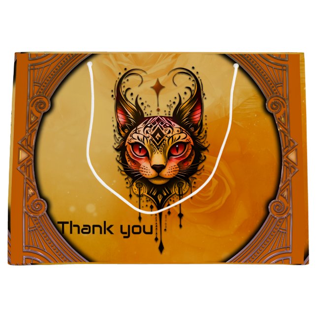 Prydnadselegans: A porträtt i en katt (Framsidan)