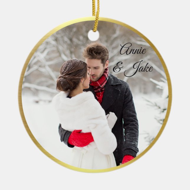 Prydnadsföremål i julklapp julgransprydnad keramik (Framsidan)