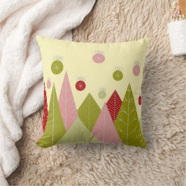 Prydnadsföremål och Träd-jul Kudde