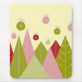 Prydnadsföremål och Träd-jul Musmatta