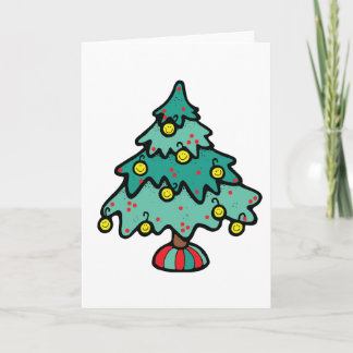 prydnadsföremål som hänger på julgran helgkort