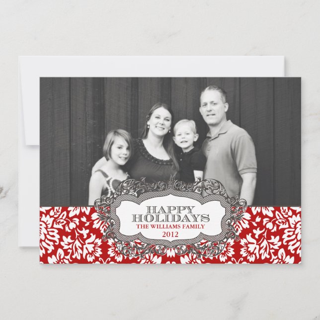 Prydnadshögtidskort Julkort (Framsida)