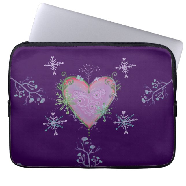 prydnadskristmas laptop fodral (Framsidan)