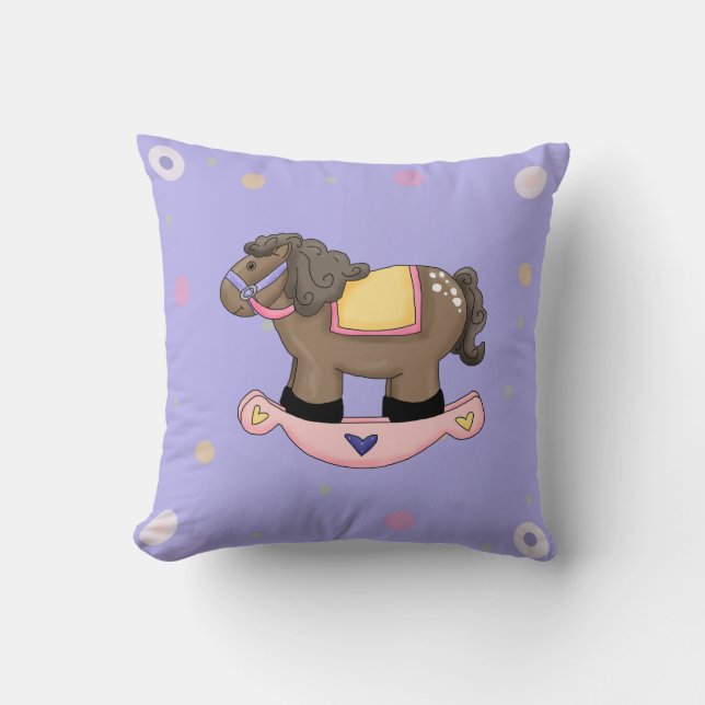 Prydnadskudde för flickrum (Framsida)