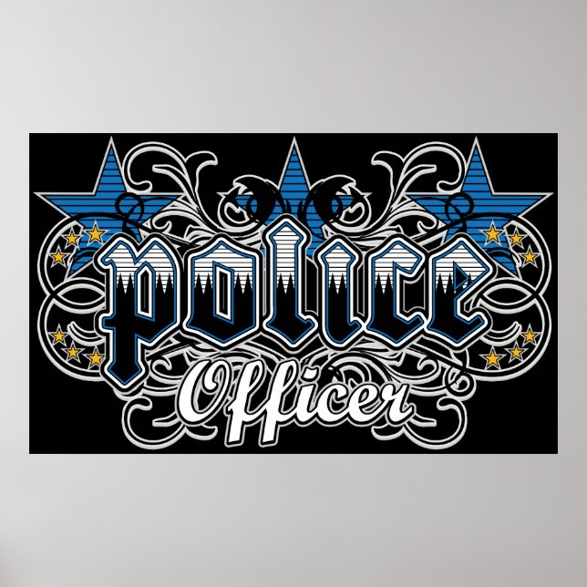 Prydnadspolis Poster (Framsidan)