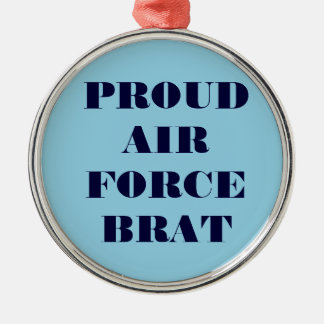 Prydnadsproud Luft Force Brat Julgransprydnad Metall