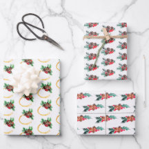 Prydnadssumie från jul i mönster