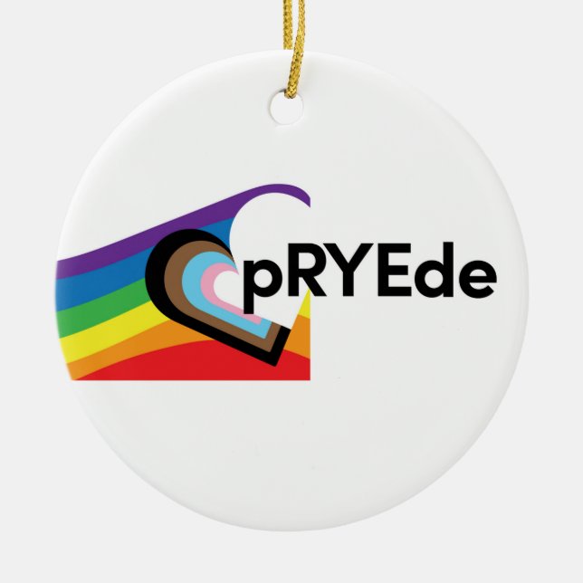 pRYEde Julgransprydnad Keramik (Framsidan)