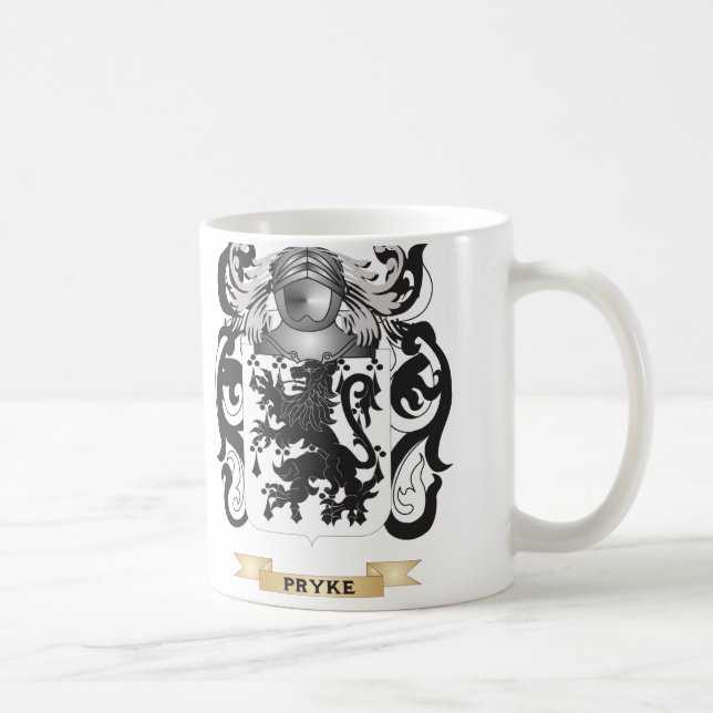 Pryke vapensköld (familjvapenskölden) kaffemugg (Höger)