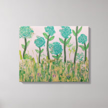 Prylar Aqua Blommor